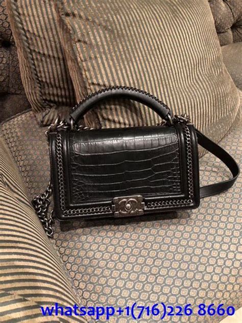 chanel white alligator boy bag|chanel bag for sale.